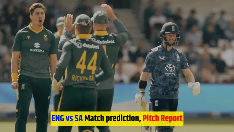 ENG vs SA Match prediction, Pitch Report